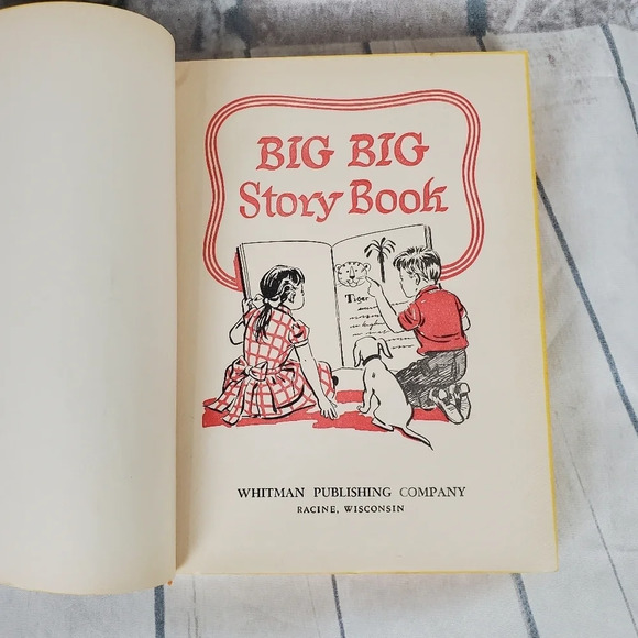 1955 Big Big Storybook Hardcover Illustrated - Picture 2 of 16
